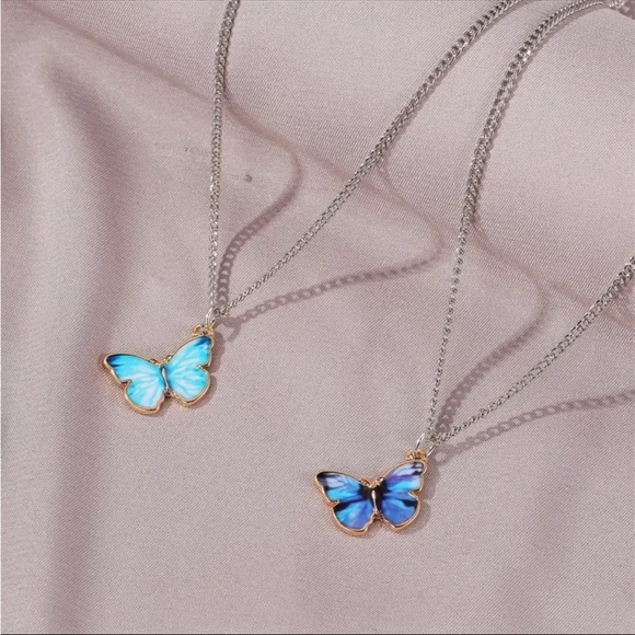 Jewelry - Blue Butterfly Necklace